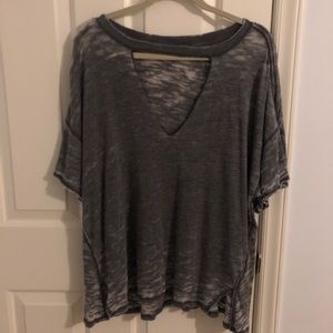 FREE PEOPLE We The Free Jordan Cutout Tee Medium